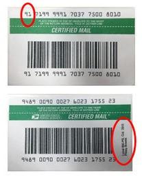 ERR labels
