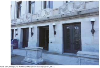 Doors to the Temple of Justice Building