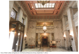 Foyer of the Temple of Justice Building