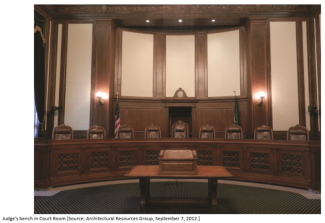 The State Supreme Court Judge's Bench