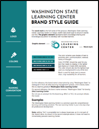 Thumbnail image of the cover of the Brand Style guide.