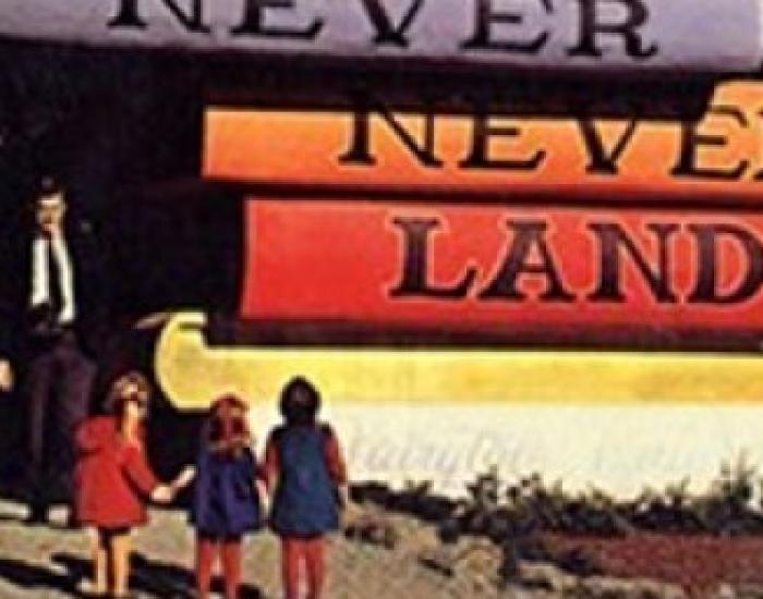 Never, never land monument